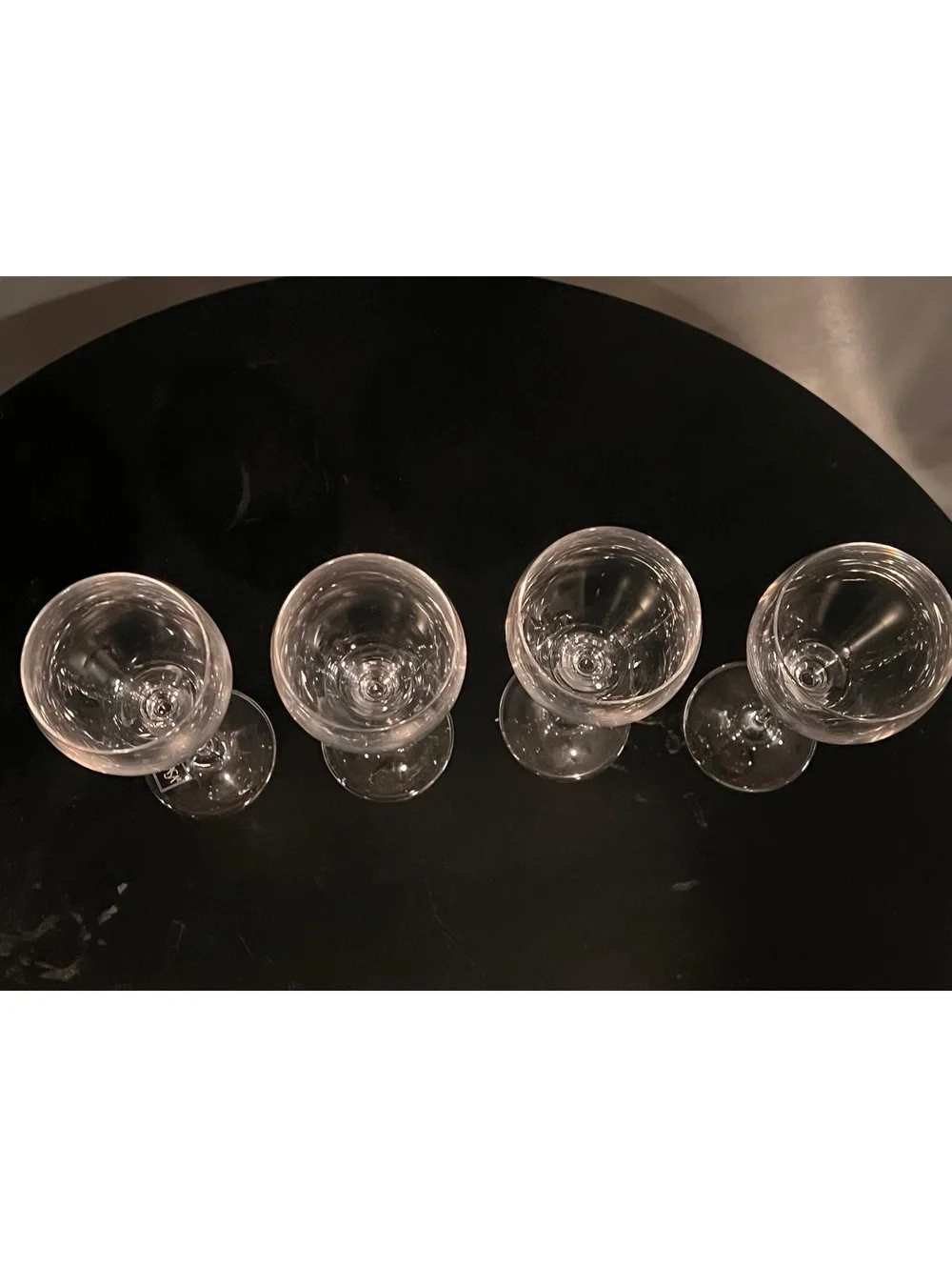 Mikasa Venezia Wine Glasses Set of 4 Austria Lead Crystal